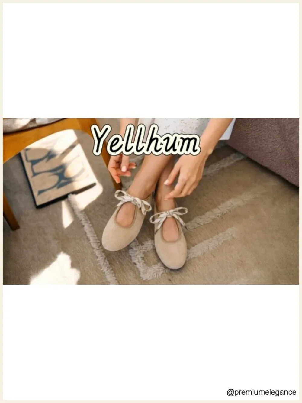 Lace Up Round Toe Ballet Flats Women Cute Slip On Mary Jane Soft Ballerina